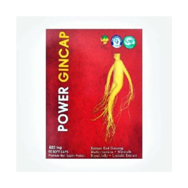Power Gincap 60 Cap