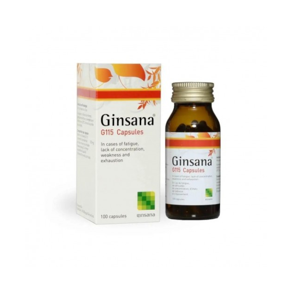 Ginsana Cap 100's
