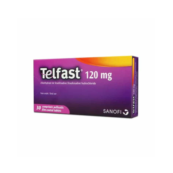 Telfast 120 Mg 30 Tabs