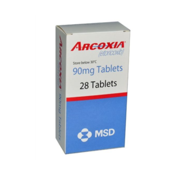 Arcoxia 90 Mg 28 Tablets