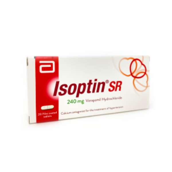 Isoptin Sr 240 Mg 20's