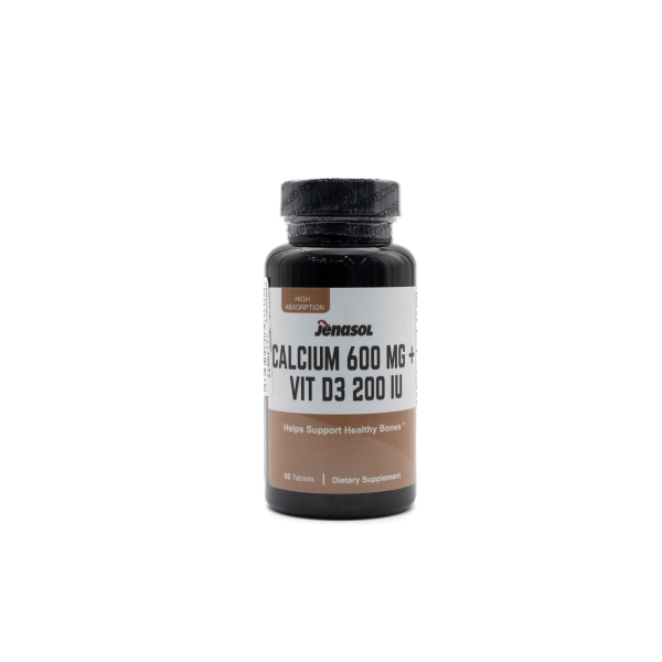 Jenasol Calcium 600 + Vit D 3