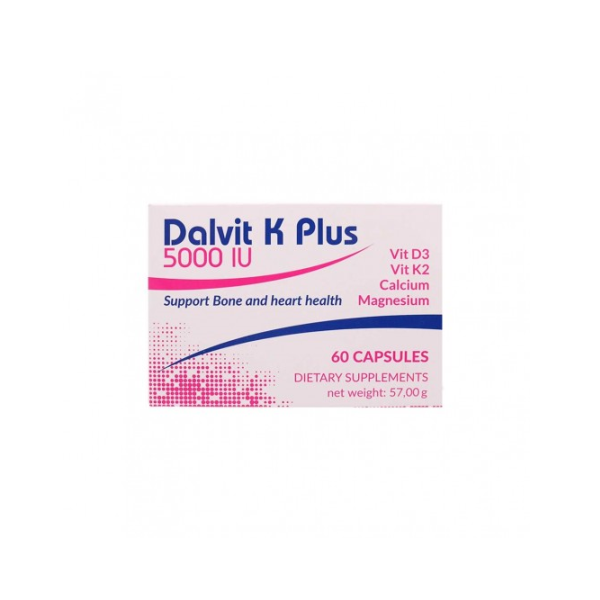Dalvit K Plus 5000 Iu 60 Capsule