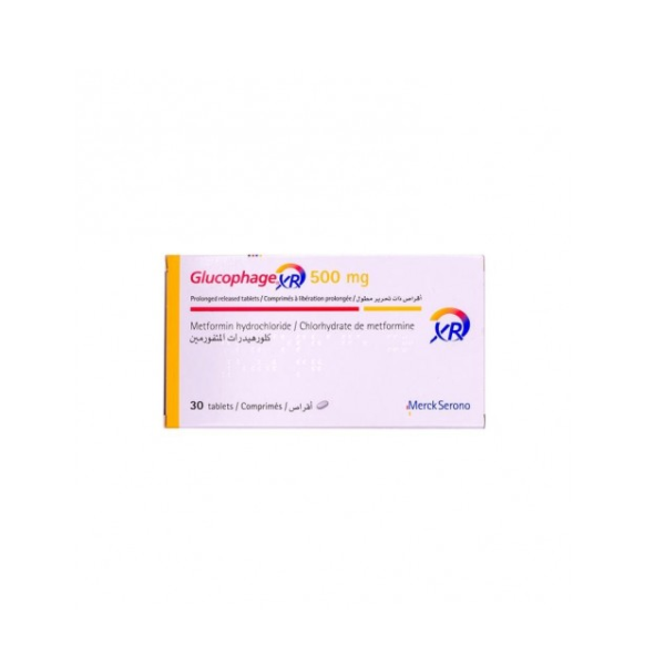 Glucophage Xr 500 Mg Tab 30's