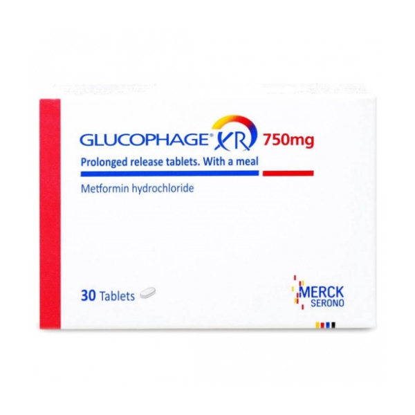 Glucophage Xr 750 Mg 30 Tab
