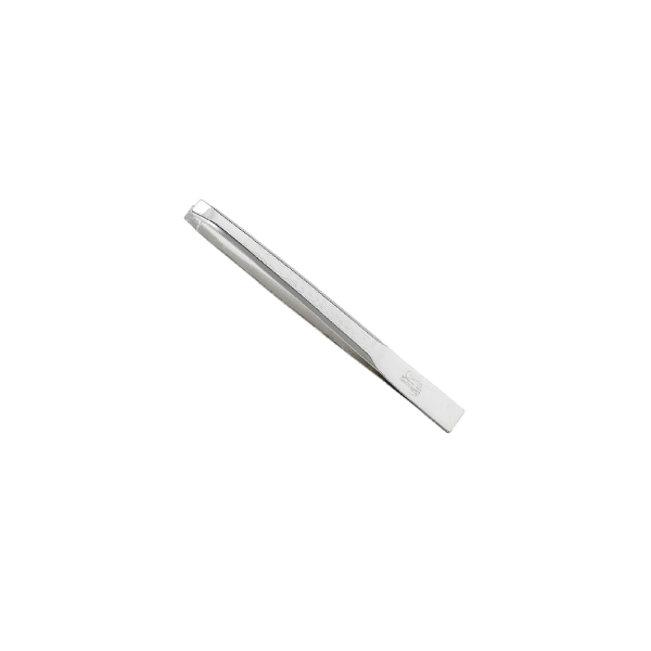 Credo Tweezer Straight Nickel Blstr
