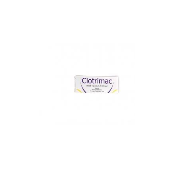 Clotrimac 500 Mg Vaginal Pessaries