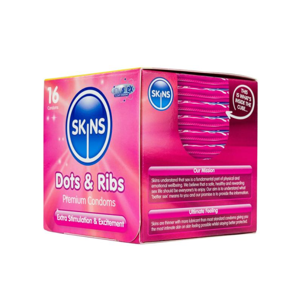 Skins Dots& Ribs 16 Condoms