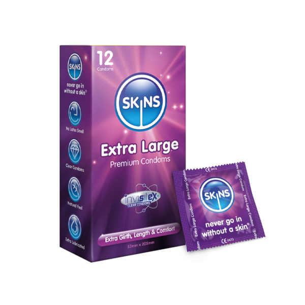 Skins Extra Large 12 Condoms