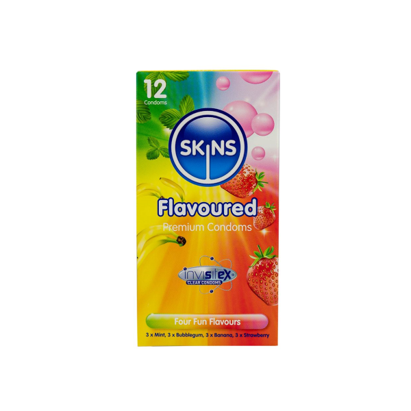 Skins Flavoured 12 Condoms