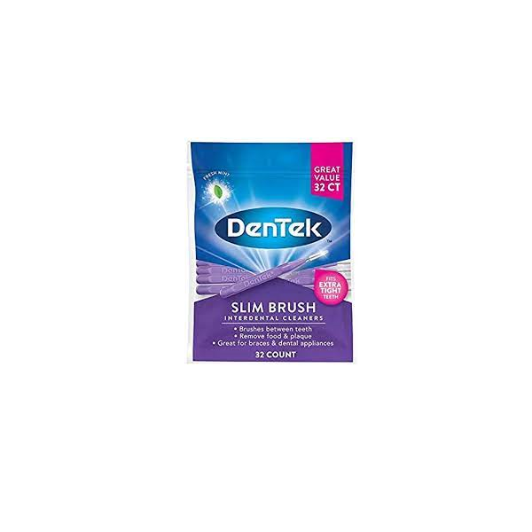 Dentek Slim Brush 32 Ct
