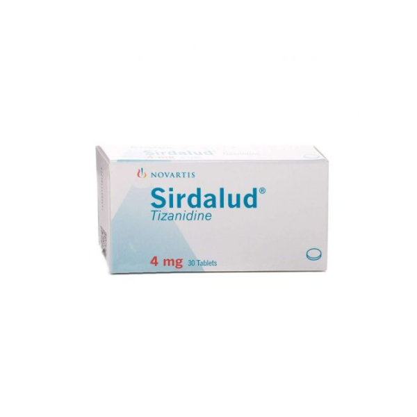 Sirdalud 4 Mg 30's