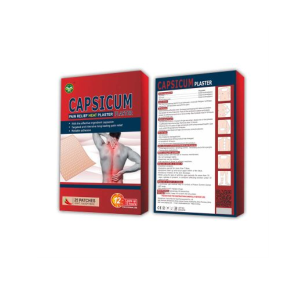 Pain Relief Capsicum Heat Plaster