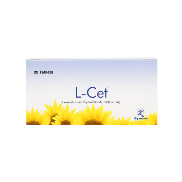 L_cet 5 Mg 20 Tab