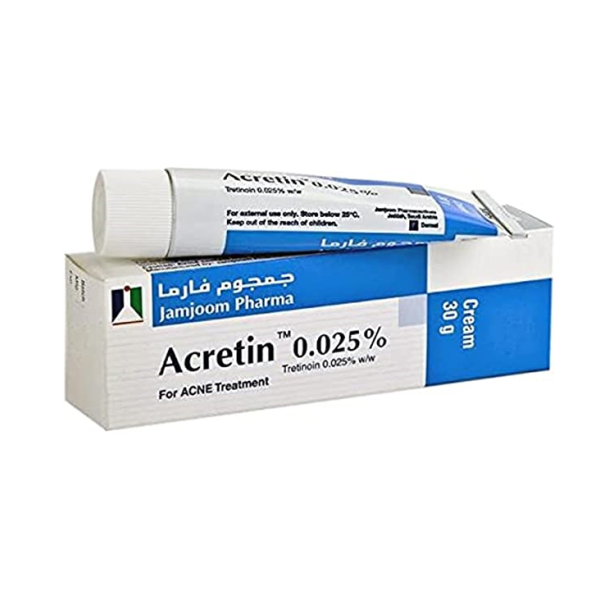 Acretin Cream 0.025% 30 Gm
