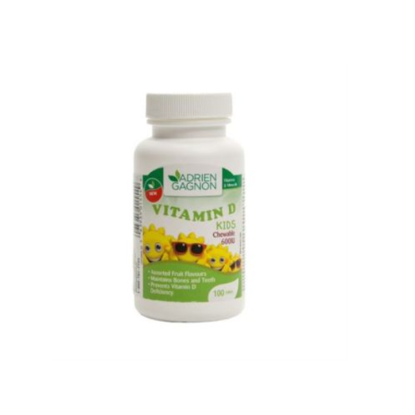 Adrien Vitamin D 100 Chewable