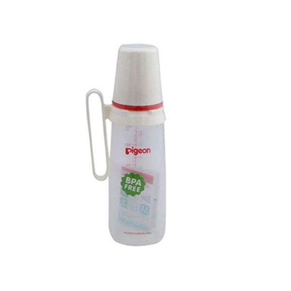 Pigeon Bottle Plastic 240 Ml W Hand