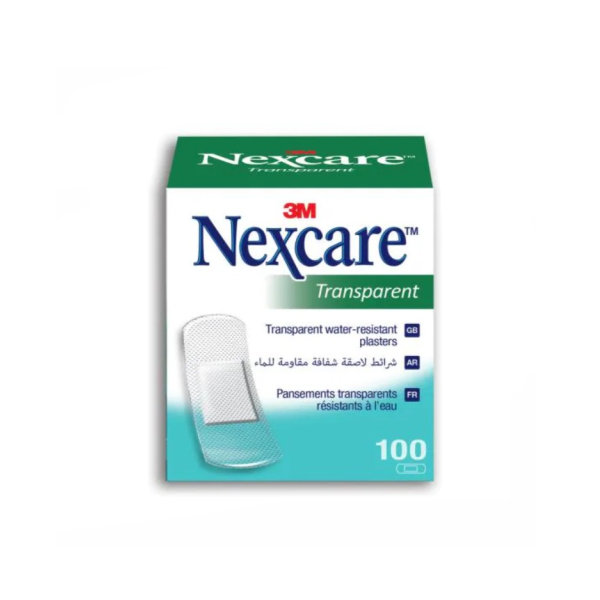 Nexcare Transparent Band 100 Pcs