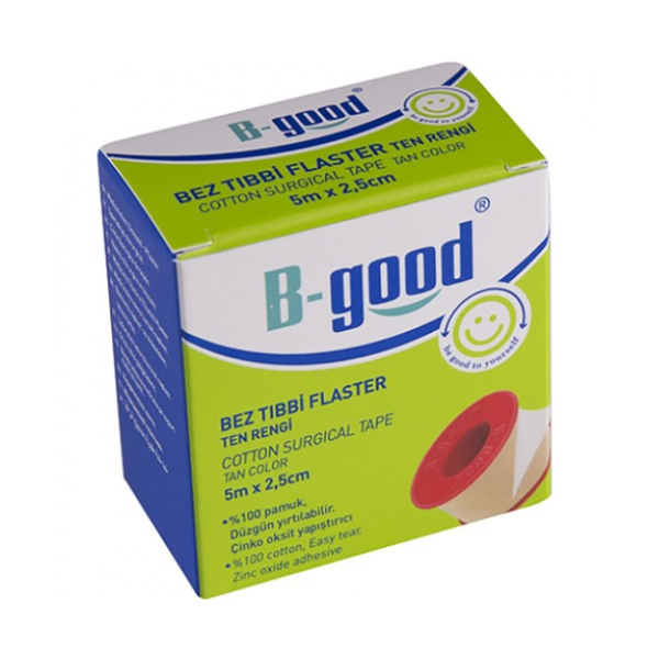 B Good Cotton Tape 5 Mx 2.5 Cm