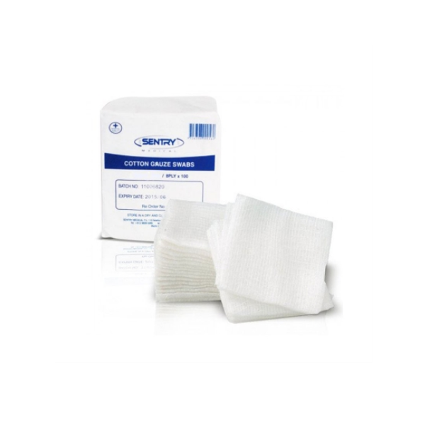 KSP Stelix Sterile Gauze Swab 8Ply 5×5 Cm 40'S