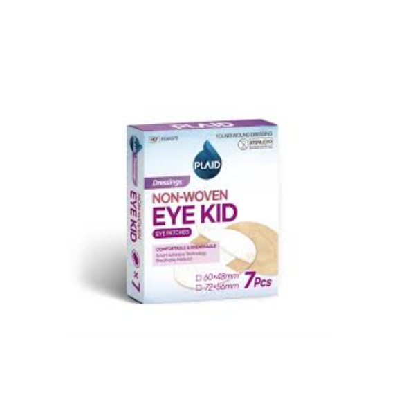 Plaid Eye Patches Adult 72*56 Mm 7 Pc