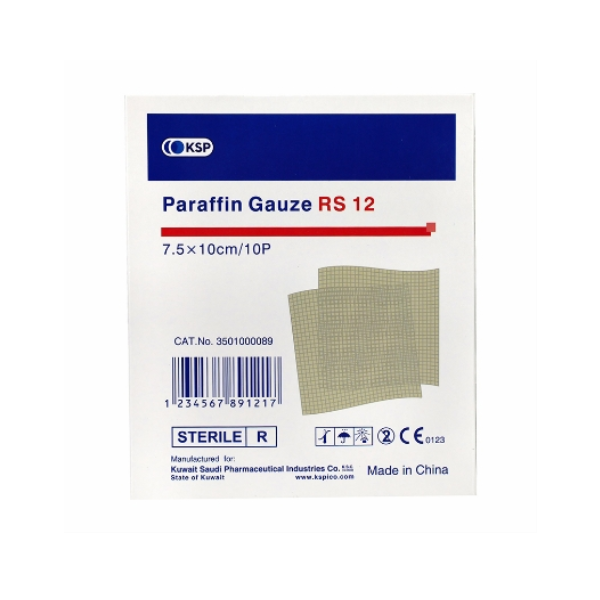 Ksp Parafin Gauze 7.5 Cmx 10 Cm