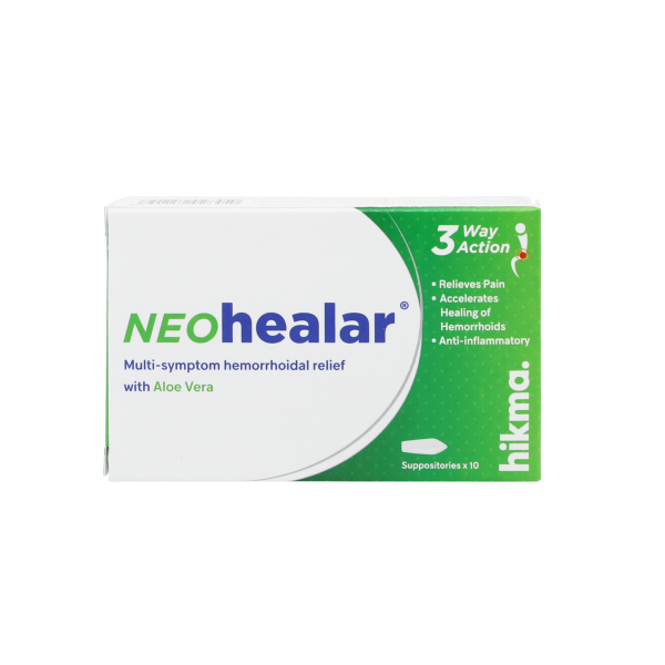 NEO HEALAR 10 SUPPOSITORIES