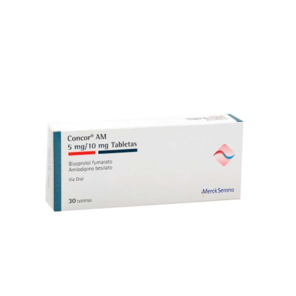 Concor Am 5/ 10 Mg 30 Tabs
