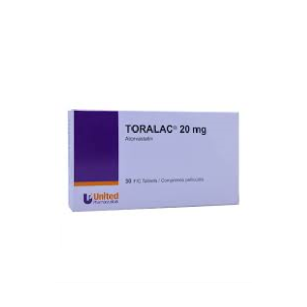 Toralac 20 Mg 30 Tab