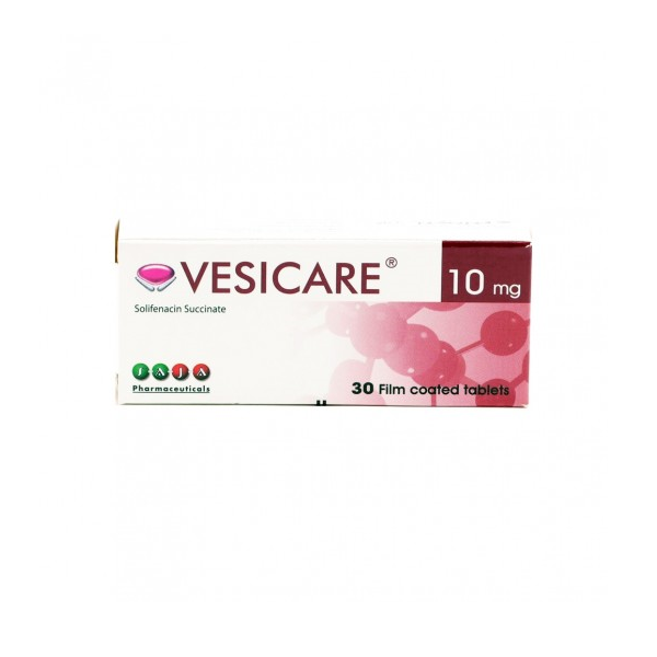 Vesicare 10 Mg Tab 30's