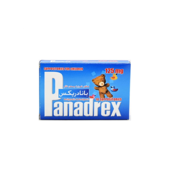 Panadrex 250 Mg 10 Suppositories