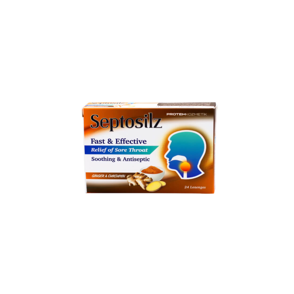 Septosilz Ginger Curcuma 24 Loz