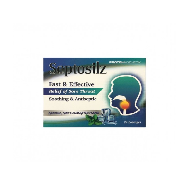 Septosilz Menthol Euca 24 Loz
