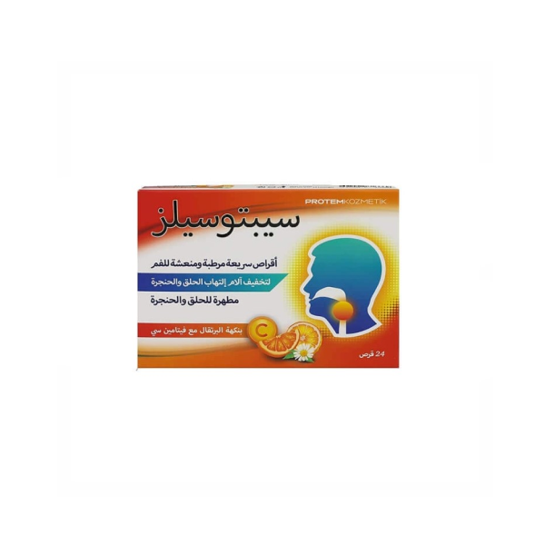 Septosilz Orange Vit C 24 Loz