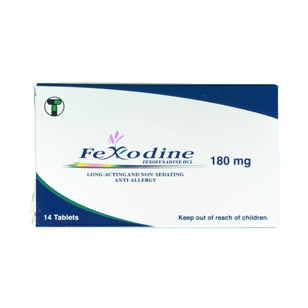 Fexodine 180 Mg 14 Tab