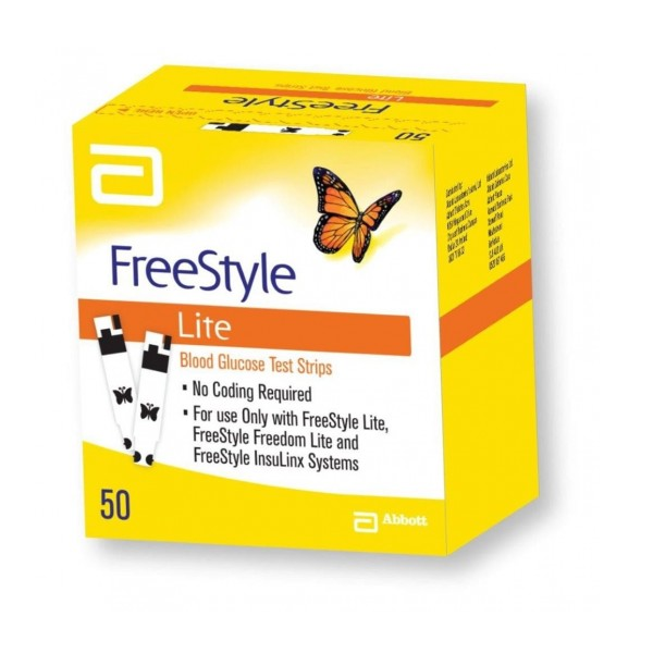 Freestyle Lite Strips 50 Pcs