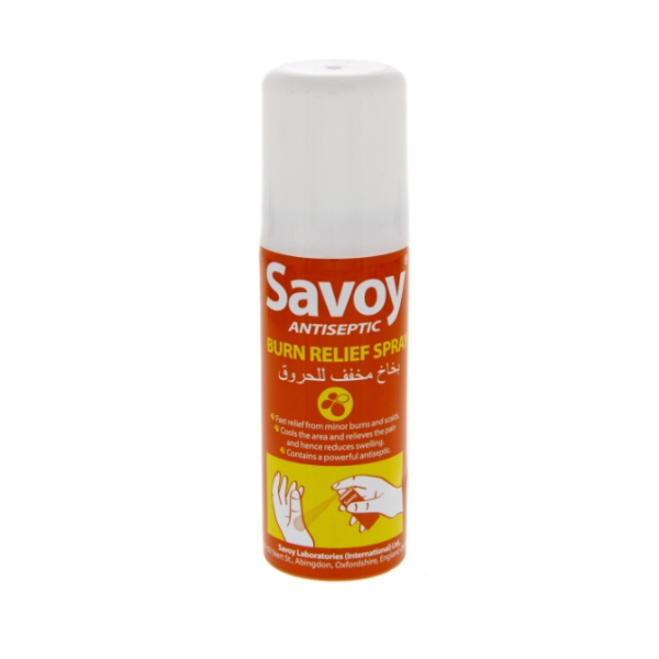 Savoy Burn Relief Spray 50 Ml