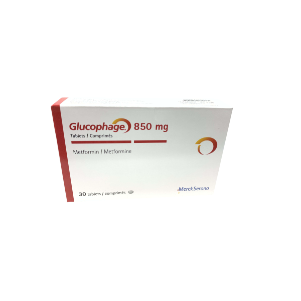Glucophage 850 Mg 30 's