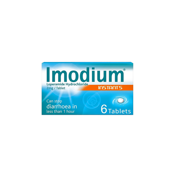 Imodium Instant 2 Mg 6 Tabs