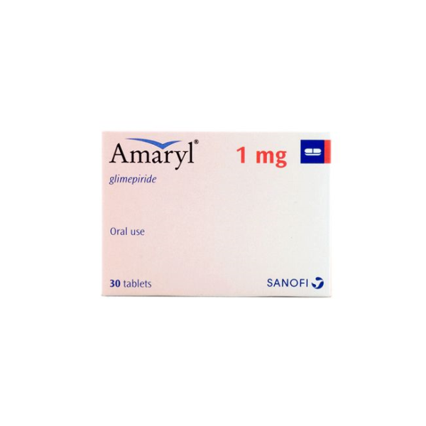 Amaryl 1 Mg Tab 30's