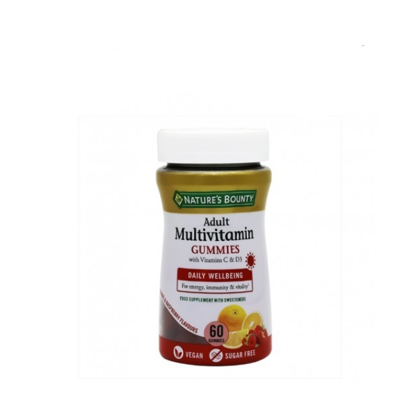 Nature'S Bounty Adult Multivitamins & Minerals Gummies 60 Pieces