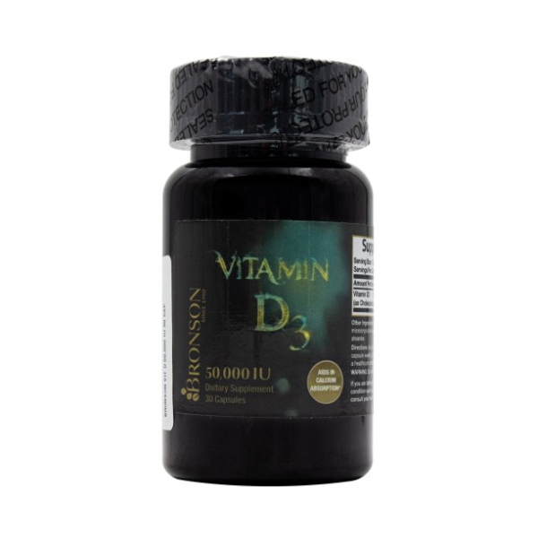 Bronson Vitamin D3 50000 IU 30Capsules