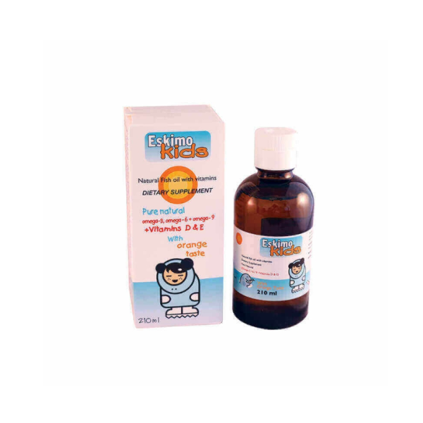 Eskimo Kids Syrup Orange 210ml