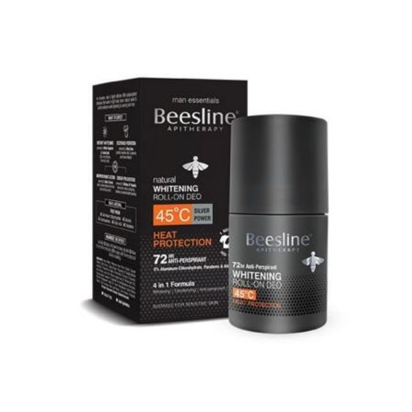 Beesline Men Heat Protection Deo Roll 50Ml 1+1 Offer