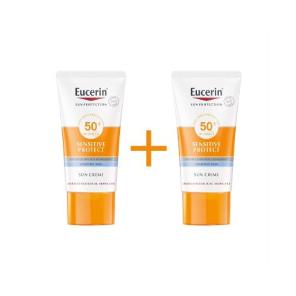 Eucerin Sensitive Skin SPF+50 Ml Offer  1+1