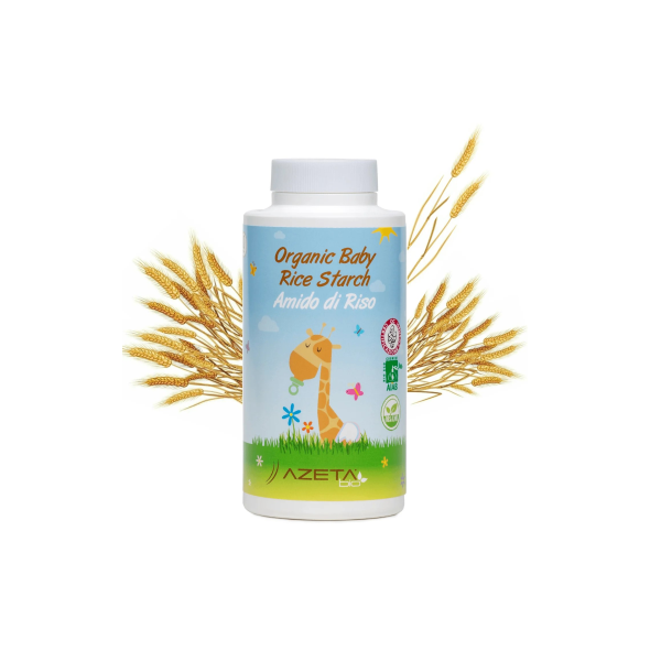 Organic baby rice starch
