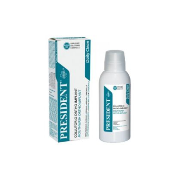 PRESIDENT MOUTWASH FOR BRACES AND IMPLANT 250 ML