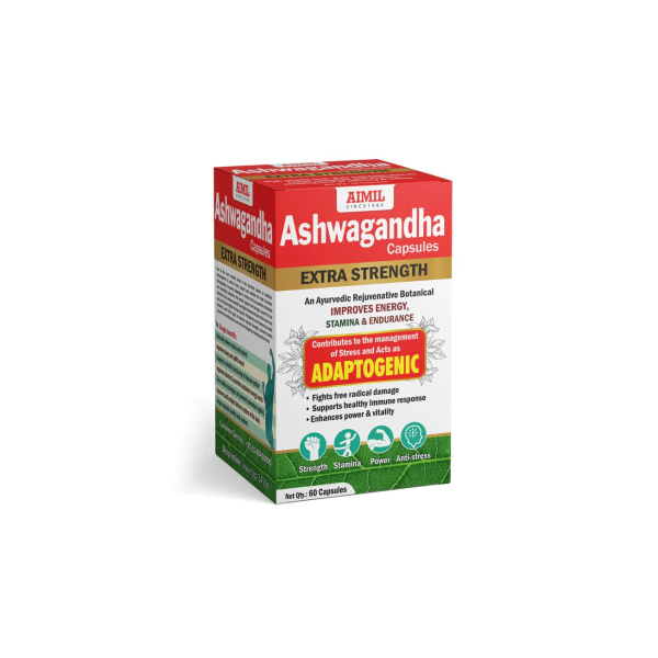 Aimil Power Ashwagandha 60 Capsules