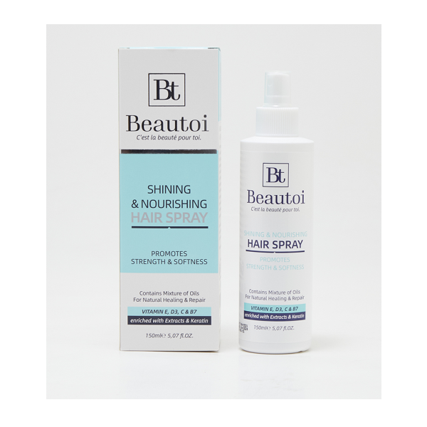 BEAUTOI SHINING AND NOURISHING HAIR SPRAY 150ML