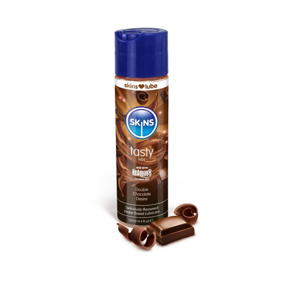 Skins Double Chocolate Water Based Lubricant - 130ml